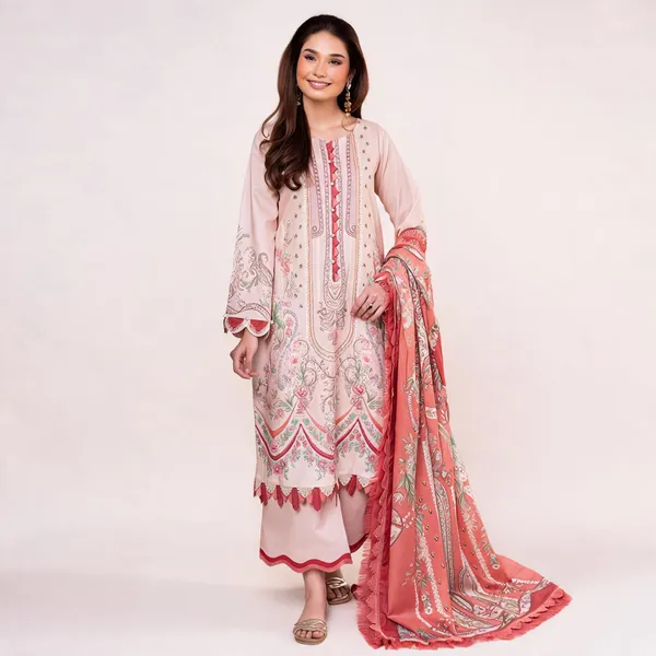 Pink_Lawn_Unstitched_Printed_Straight_Kurta_Set_For_Women