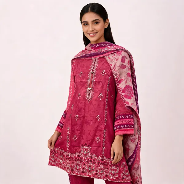 Maroon_Lawn_Embroidered_Stitched_Suit_Set_For_Women