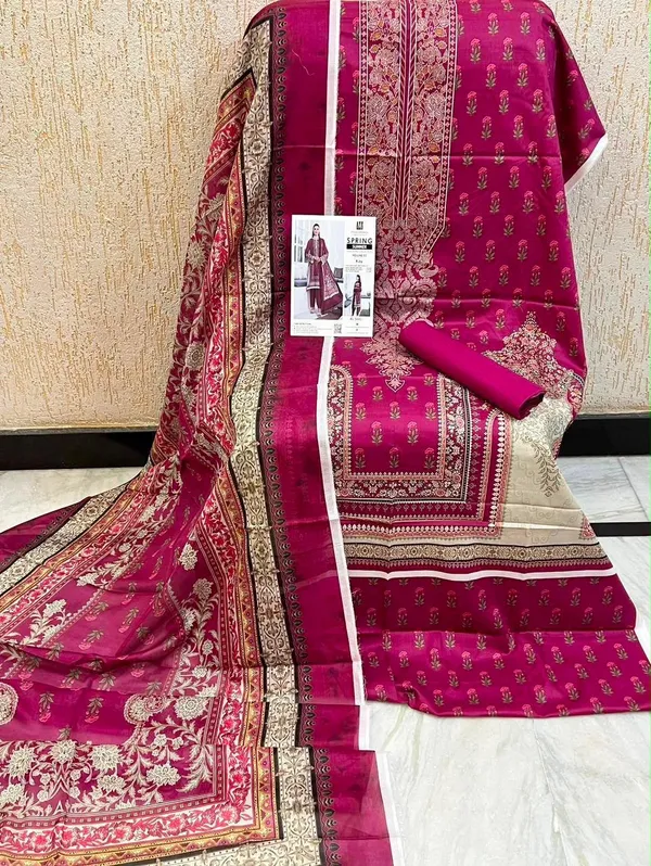 Magenta_Printed_Unstitched_Suit_Set_for_Women