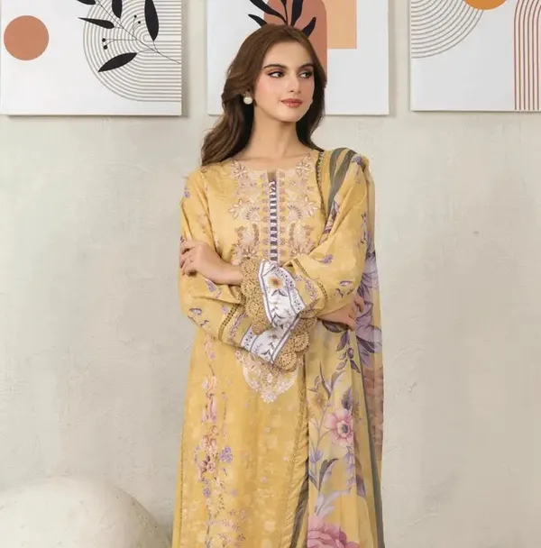 Yellow_Embroidered_Ethnic_Kurta_Set_for_Women