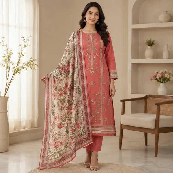 Red_Lawn_Printed_Unstitched_Floral_Suit_Set_For_Women
