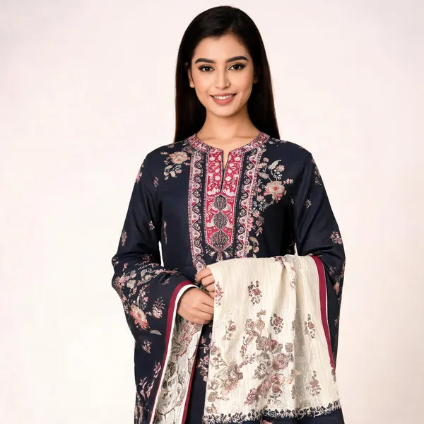 Navy_Lawn_Printed_Unstitched_Suit_Set_For_Women