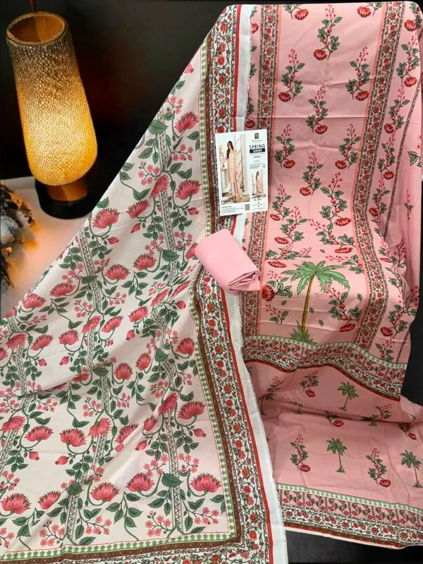 Pink_Floral_Print_Unstitched_Suit_Material_for_Women