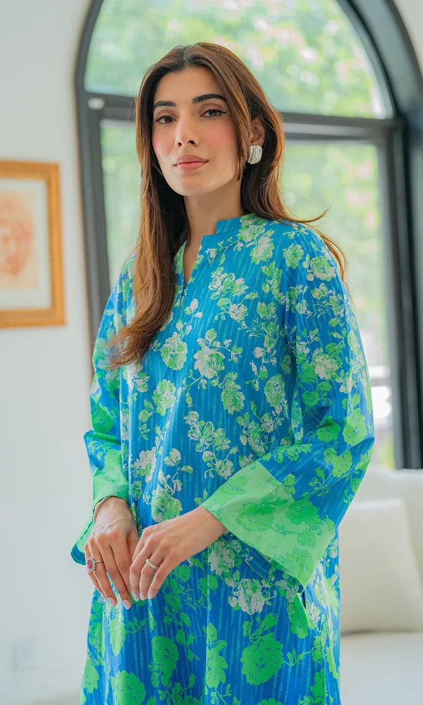 Blue_Floral_Straight_Kurta_Set_for_Women