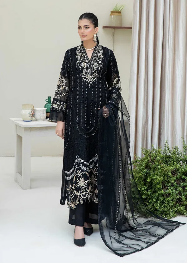 Black_Embroidered_Straight_Kurta_Set_With_Dupatta_for_Women
