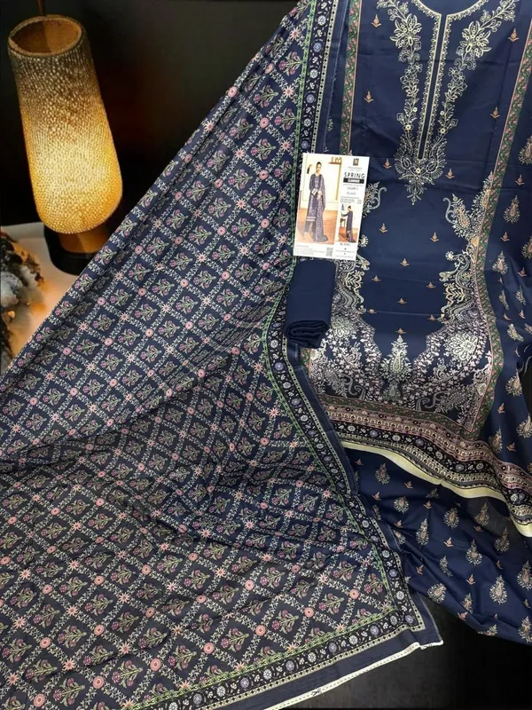 Navy_Blue_Printed_Ethnic_Kurta_Set_for_Women