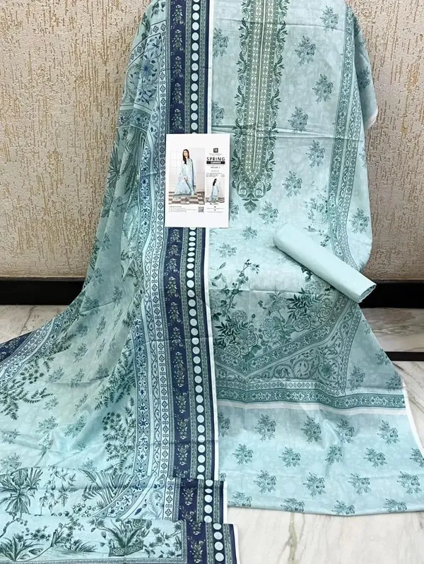 Light_Green_Printed_Unstitched_Suit_Set_for_Women