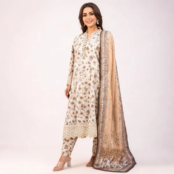 Beige_Lawn_Straight_Printed_Suit_Set_For_Women
