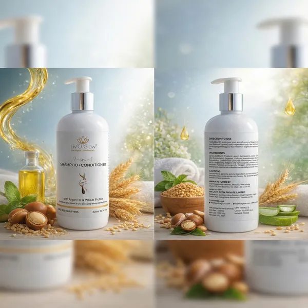 Two-In-One_Shampoo_And_Conditioner_(300_Ml)_And_Glow_Magic_Soap_Pack_of_2