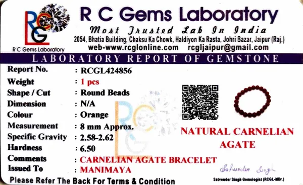 Manimaya_Natural_Carnelian_Bracelet