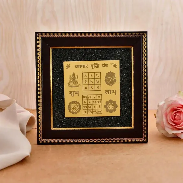 Pyrite_Frame_With_Vyapar_Vridhi_Yantra_By_Mani_Maya