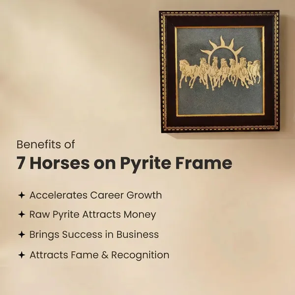7_Horses_Pyrite_Frame_By_Mani_Maya