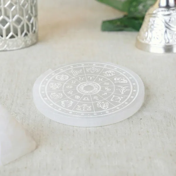 Selenite_Zodiac_Charging_Plate