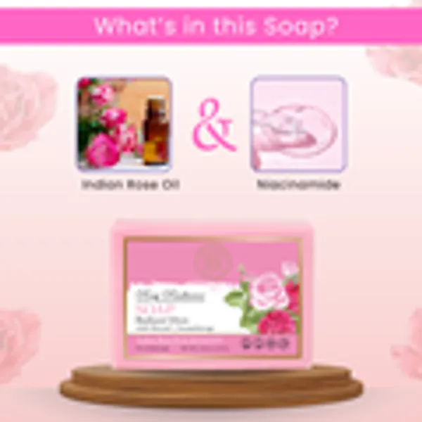 Aroma_Blush_Rosy_Radiance_Soap_With_Indian_Rose_Oil_Niacinamide