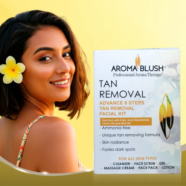 Aroma_Blush_Tan_Removal_Facial_Kit_With_Kojic_Acid_Clove_Mint_Oil