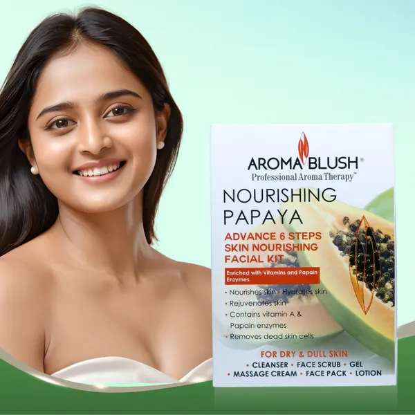 Aromablush_Nourishing_Papaya_Papain_Enzyme_Facial_Kit