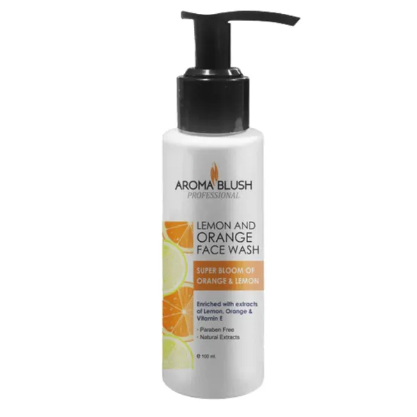 Aromablush_Lemon_Orange_Vitamin_E_Face_Wash