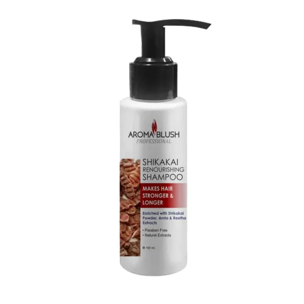 Aromablush_Shikakai_Amla_Reetha_Renourishing_Shampoo