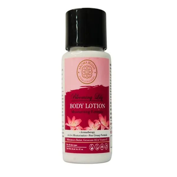 Aromablush_Blooming_Lily_Geranium_Oil_Vitamin_E_Body_Lotion