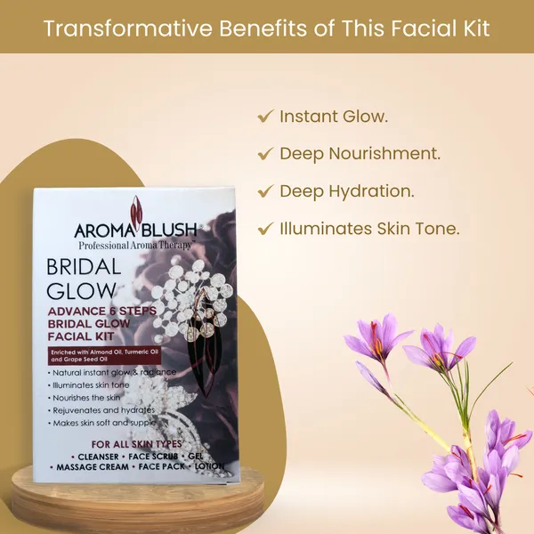 Aromablush_Bridal_Glow_Almond_Turmeric_Grapeseed_Oil_Facial_Kit