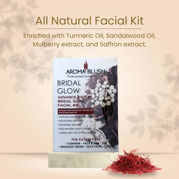 Aromablush_Bridal_Glow_Almond_Turmeric_Grapeseed_Oil_Facial_Kit