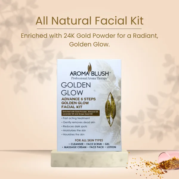 Aroma_Blush_Golden_Glow_Facial_Kit_With_Gold_Powder_Almond_Grapeseed_Oil