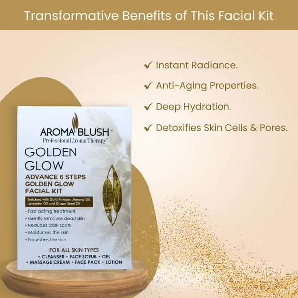 Aroma_Blush_Golden_Glow_Facial_Kit_With_Gold_Powder_Almond_Grapeseed_Oil