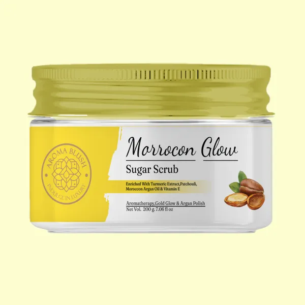 Aromablush_Moroccan_Glow_Turmeric_Argan_Oil_Sugar_Scrub