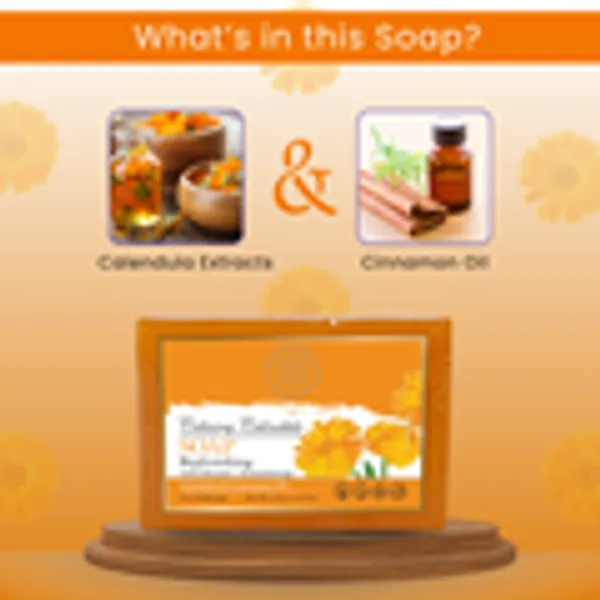 Aromablush_Calming_Calendula_Cinnamon_Oil_Soap