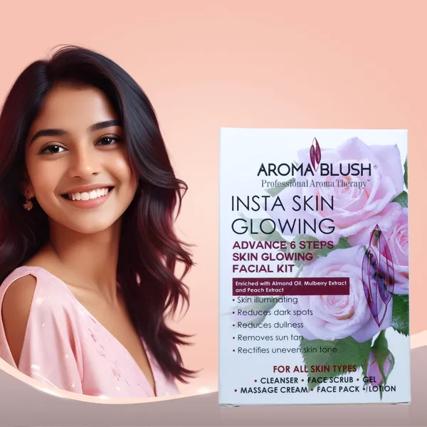 Aromablush_Insta_Glow_Almond_Mulberry_Peach_Facial_Kit