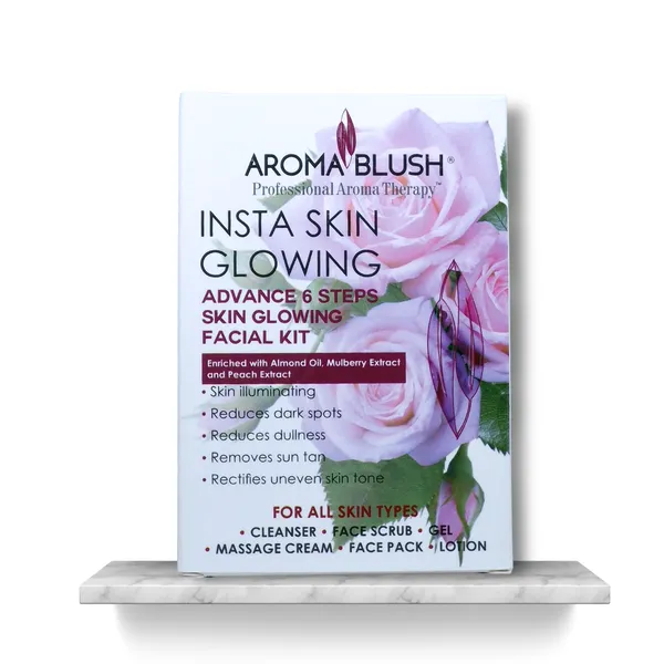 Aromablush_Insta_Glow_Almond_Mulberry_Peach_Facial_Kit