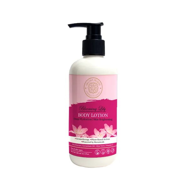 Aromablush_Blooming_Lily_Geranium_Vitamin_E_Moisturising_Body_Lotion