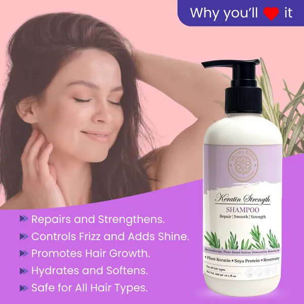 Aromablush_Keratin_Soya_Protein_Rosemary_Strengthening_Shampoo
