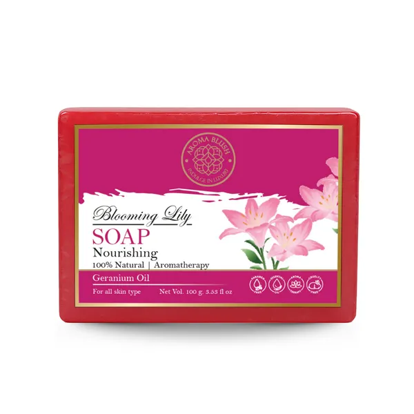 Aromablush_Blooming_Lily_Geranium_Oil_Vitamin_E_Soap