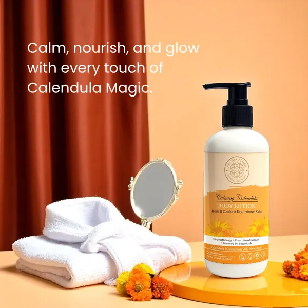 Aromablush_Calming_Calendula_Cinnamon_Body_Lotion