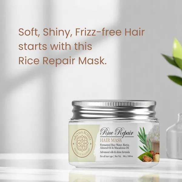 Aromablush_Rice_Repair_Fermented_Rice_Water_Biotin_Hair_Mask