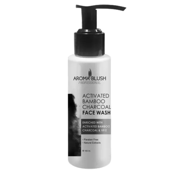 Aroma_Blush_Activated_Bamboo_Charcoal_Face_Wash_Pore_Cleansing_Vitamin_E