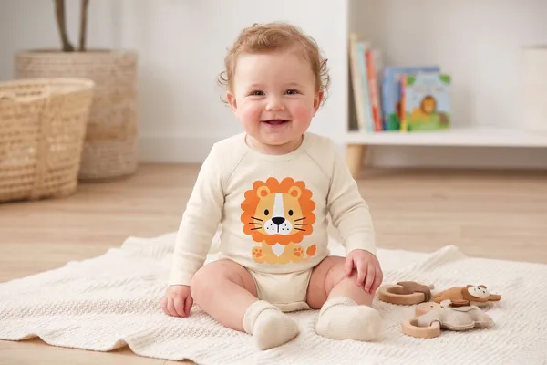 Cream_Cotton_Full_Sleeve_Lion_Print_Onesie_For_Babies