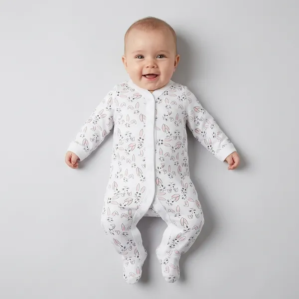 Bunny_Theme_Footie_Sleepsuit_For_Baby
