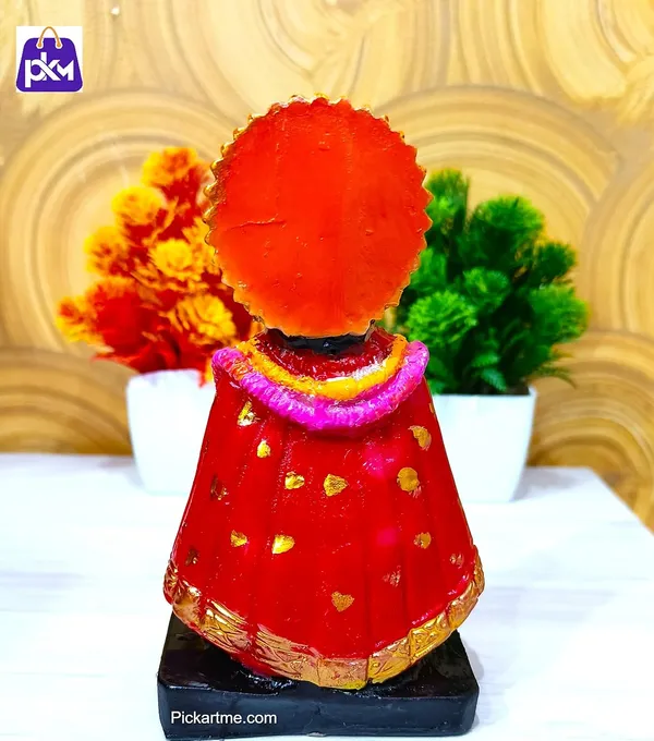 Pickartme_Shri_Khatu_Shyam_Ji_Statue_Shyam_Baba_Idols_Murti_For_Pooja_Home_Decoration_Multicolor