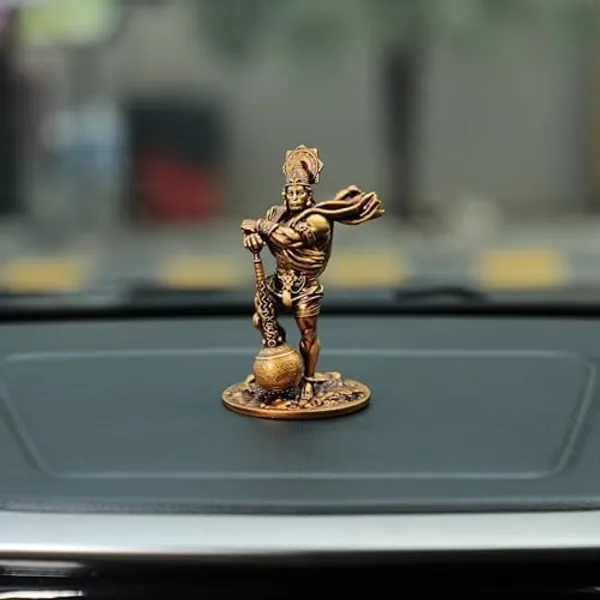 Pickartme_Car_Dashboard_Resin_Bahubali_Hanuman_Idol_Home_Decor_Item_Hanuman_Murti_Statue_For_Gift_Height_4_33_Inch