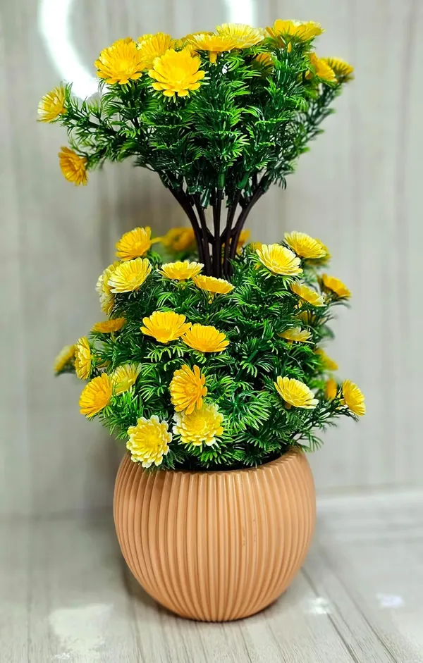 Pickartme_Plastic_Artificial_Plants_For_Home_Decor_Office_Decoration_1_Big_Size_Artificial_Flowers_Pot_With_Vase_Artificial_Flowers_For_Decoration_40cm_Height_Yellow