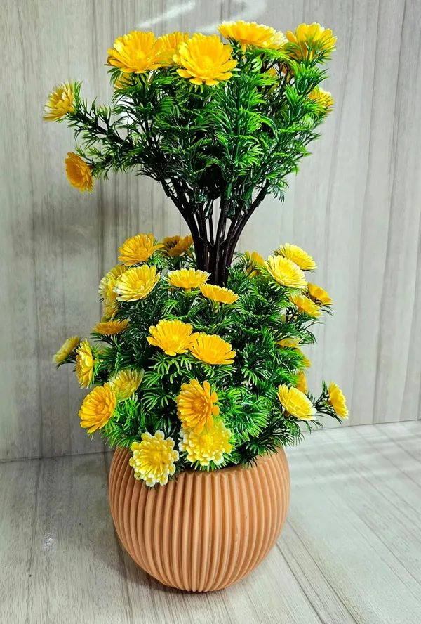Pickartme_Plastic_Artificial_Plants_For_Home_Decor_Office_Decoration_1_Big_Size_Artificial_Flowers_Pot_With_Vase_Artificial_Flowers_For_Decoration_40cm_Height_Yellow