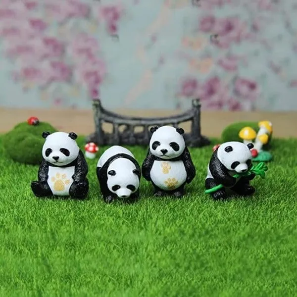 Panda_Miniature_Figurine_Set