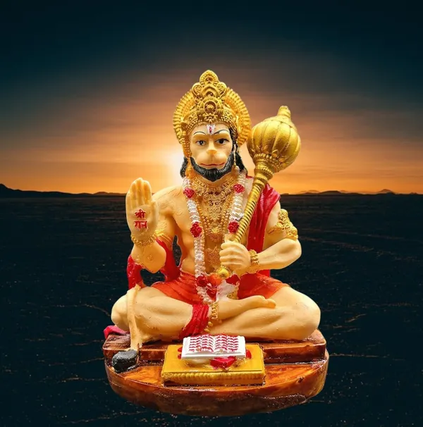 Hanuman_Car_Dashboard_Idol