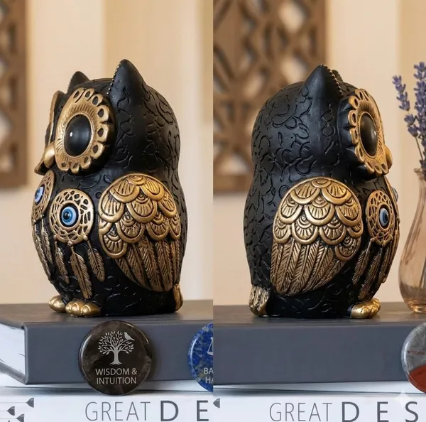 Pickartme_Evil_Eye_4_Inch_Owl_Statue_For_Good_Luck_L_Feng_Shui_Vastu_Ii_Evil_Eye_Ii_Showpiece_For_Home_Decor_Black_4_Inch