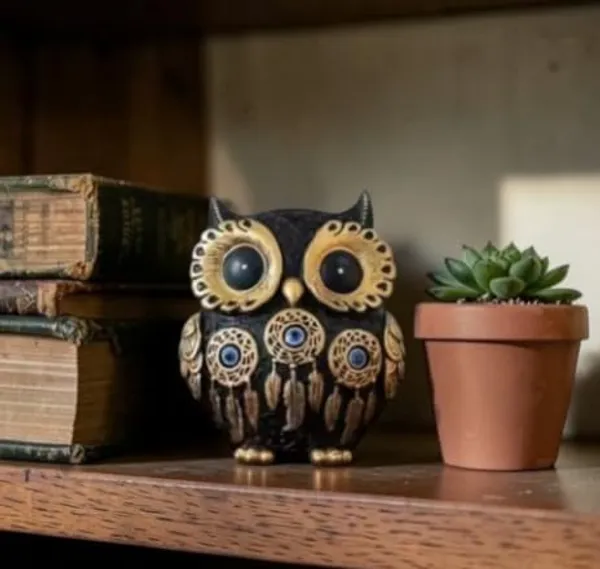 Pickartme_Evil_Eye_4_Inch_Owl_Statue_For_Good_Luck_L_Feng_Shui_Vastu_Ii_Evil_Eye_Ii_Showpiece_For_Home_Decor_Black_4_Inch