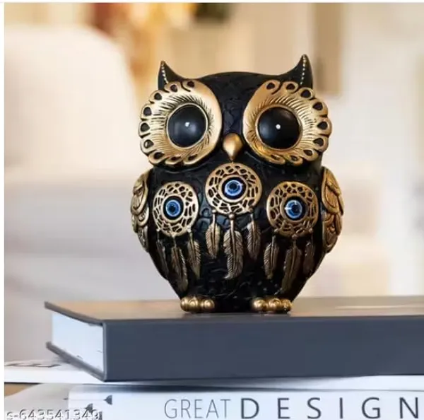 Pickartme_Evil_Eye_4_Inch_Owl_Statue_For_Good_Luck_L_Feng_Shui_Vastu_Ii_Evil_Eye_Ii_Showpiece_For_Home_Decor_Black_4_Inch
