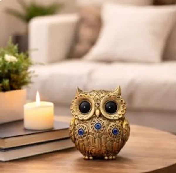 Pickartme_Evil_Eye_4_Inch_Owl_Statue_For_Good_Luck_L_Feng_Shui_Vastu_Ii_Evil_Eye_Ii_Showpiece_For_Home_Decor_Gold_4_Inch