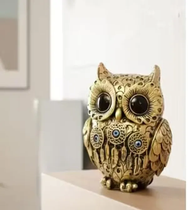 Pickartme_Evil_Eye_4_Inch_Owl_Statue_For_Good_Luck_L_Feng_Shui_Vastu_Ii_Evil_Eye_Ii_Showpiece_For_Home_Decor_Gold_4_Inch